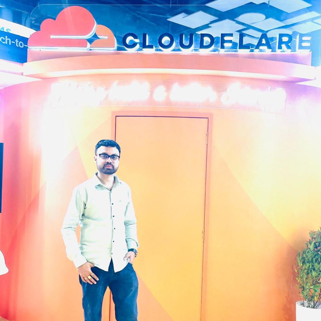 CLOUDFLARE website designer in gwalior sparsh kharya