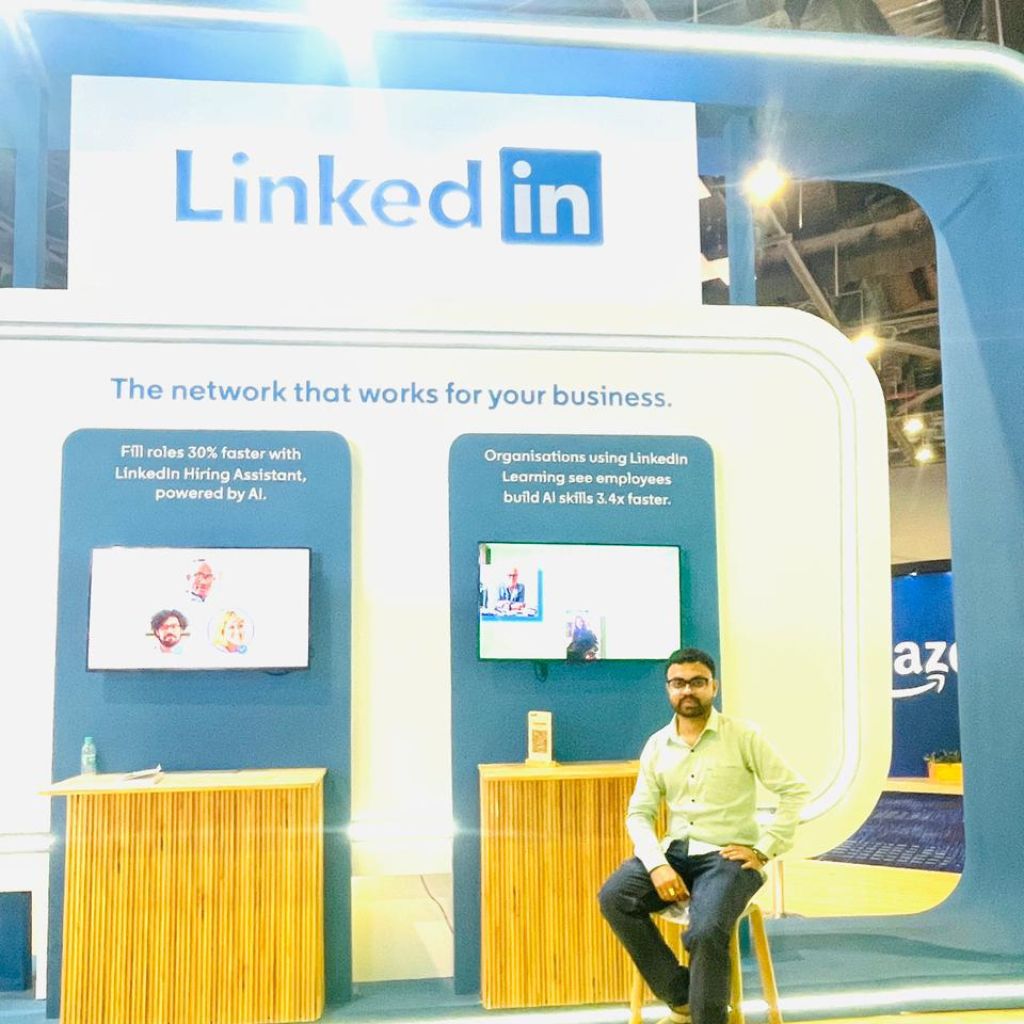 Linkedin website designer in gwalior sparsh kharya
